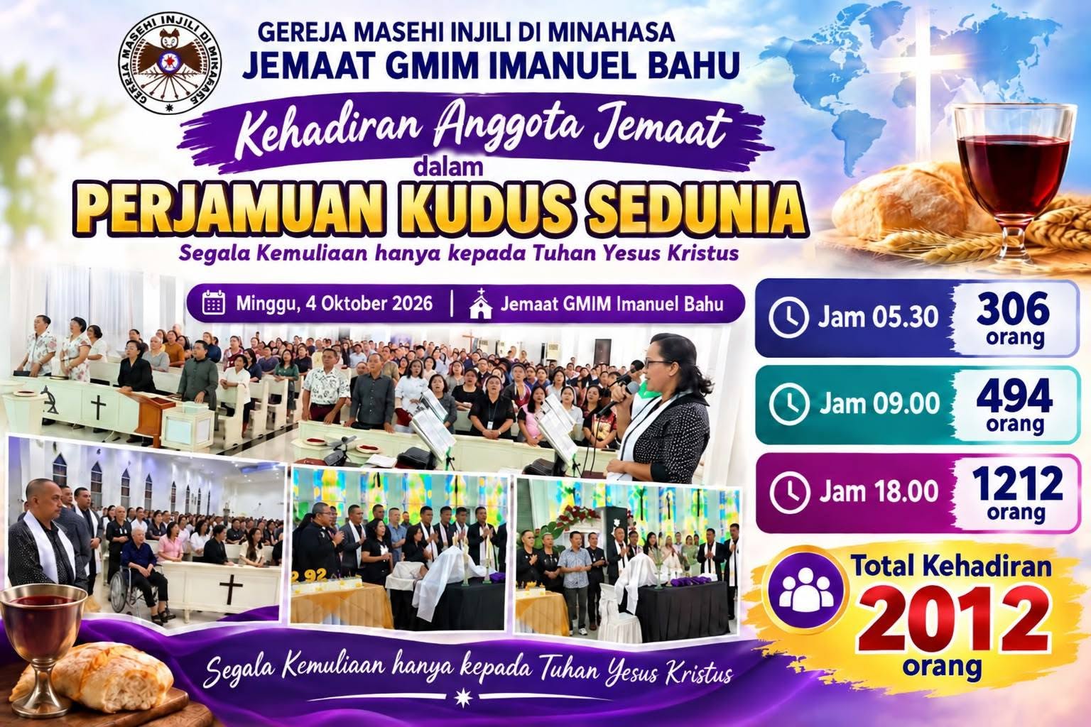 PERJAMUAN KUDUS SEDUNIA